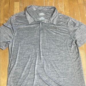 MLB San Diego Padres Gray Polo Shirt